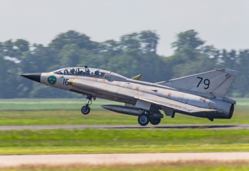SAAB J 35C 2-SEATER